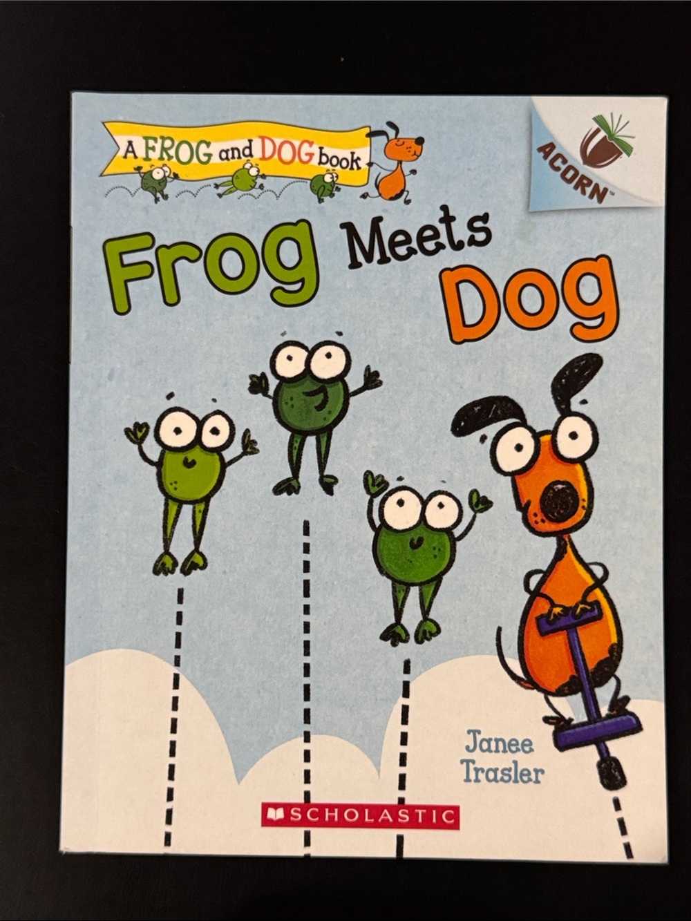 A Frog and Dog Book #1: Frog Meets Dog - Scholastic Softcover Children’s Book